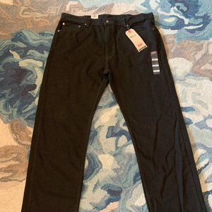 Levi's 505 40x32 NWT Black Jeans